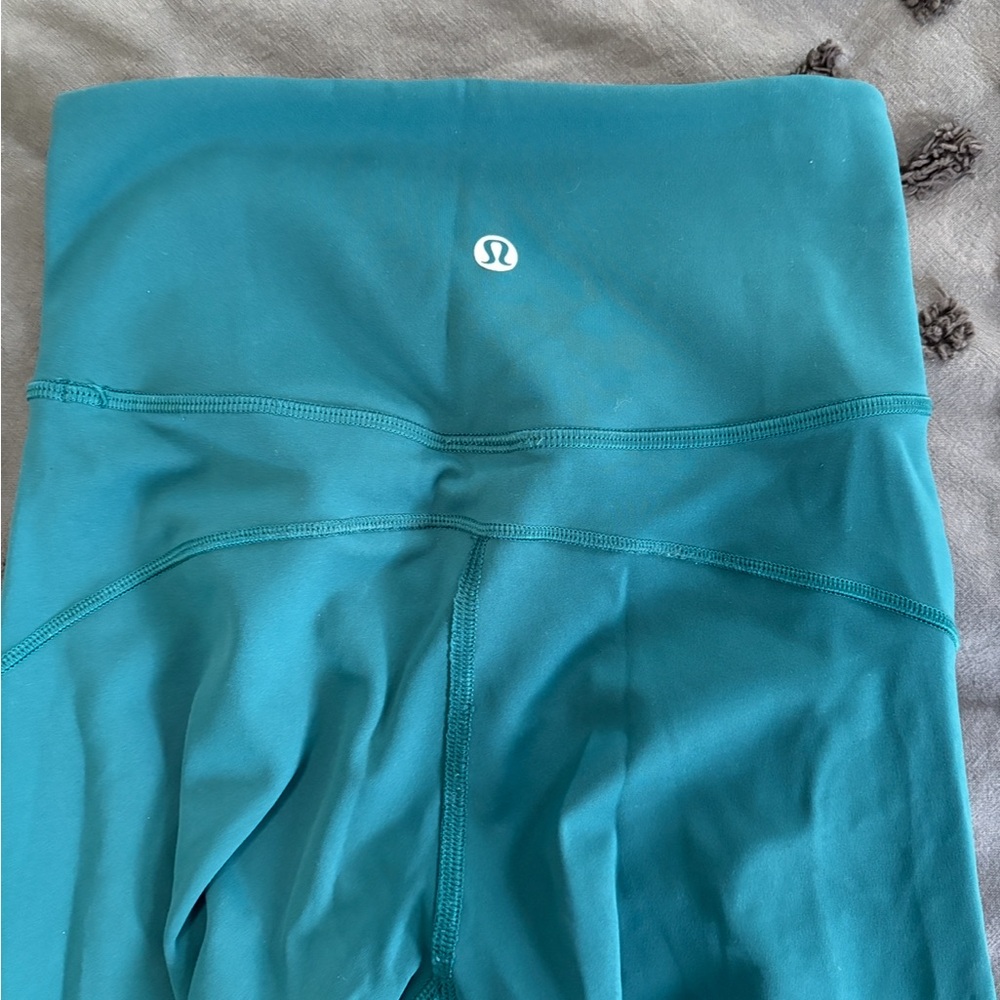 Lululemon teal leggings